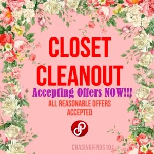 CLOSET CLEANOUT - SEND OFFERS NOW !!!!!